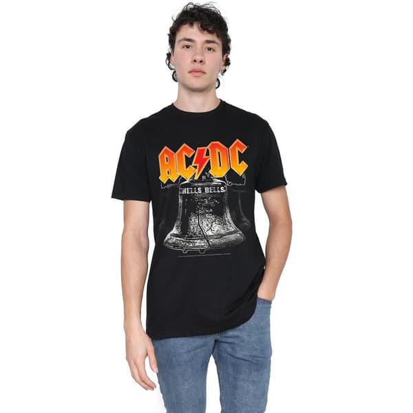 AC/DC Herr Hells Bells T-shirt M Svart Black M