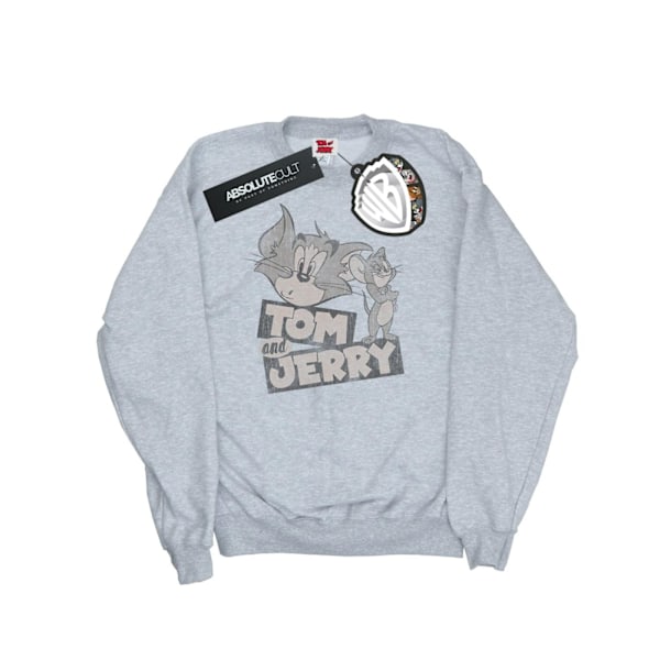 Tom Och Jerry Pojkar Cartoon Wink Sweatshirt 12-13 År Sports G Sports Grey 12-13 Years