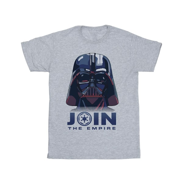 Star Wars: A New Hope T-shirt i bomull för flickor, 3-4 år, sportgrå Sports Grey 3-4 Years