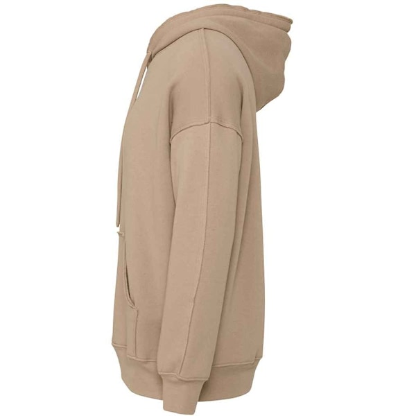 Bella + Canvas Unisex Adult Raw Seam Hoodie XXL Tan Tan XXL