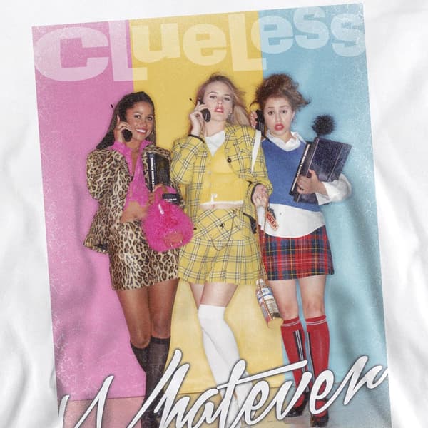 Clueless Unisex Vuxen Whatever Sweatshirt M Vit White M