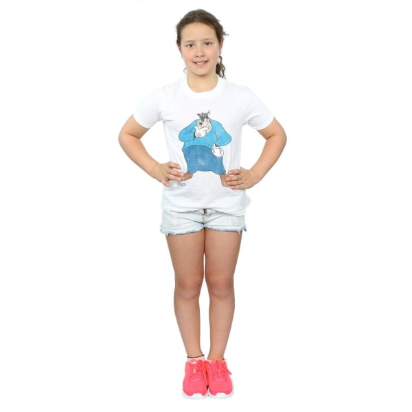 Disney Girls Classic Pete Cotton T-shirt 5-6 år Vit White 5-6 Years