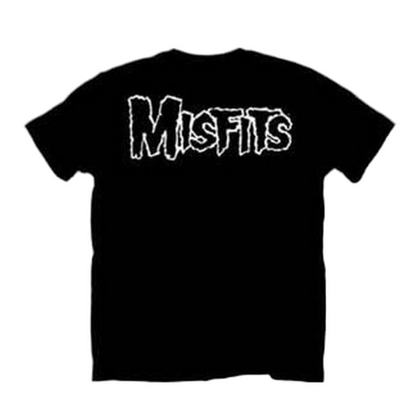 Misfits Unisex Adult Fiend Skull Bomull T-shirt XL Svart Black XL