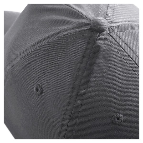Beechfield Unisex Plain Original 5 Panel Baseball Cap One Size Graphite Grey One Size
