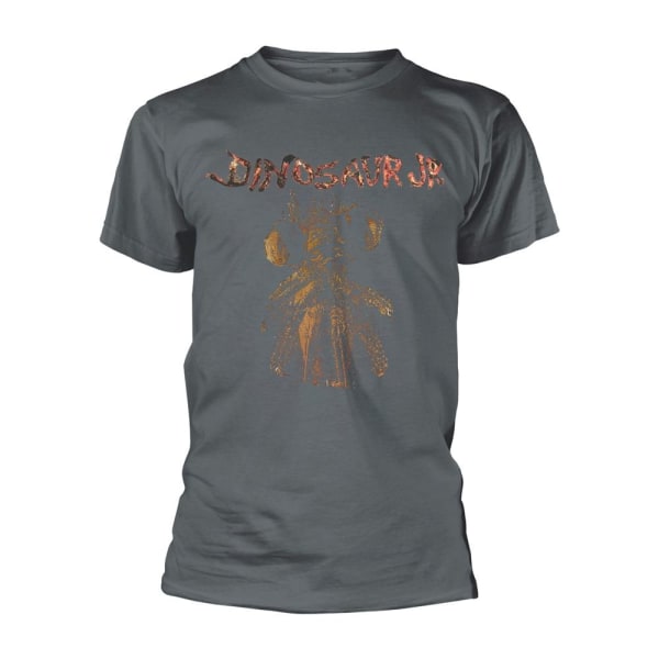 Dinosaur Jr Unisex Adult Bug T-shirt S Grå Grey S