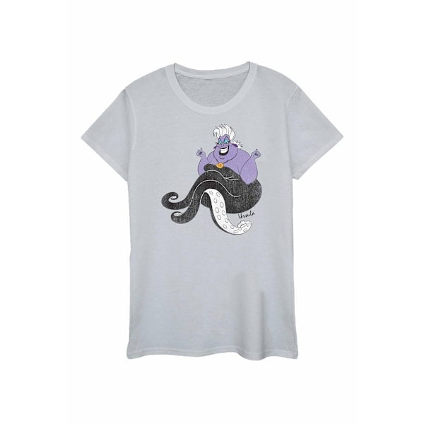 Den lilla sjöjungfrun Dam/Dam Classic Ursula Heather T-shirt Heather Grey XL