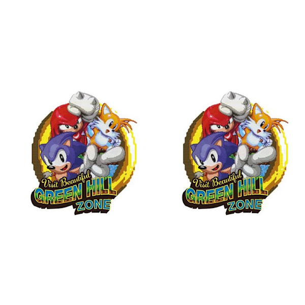 Sonic The Hedgehog Classic Trio Jump Through Mug One Size Vit White/Yellow One Size