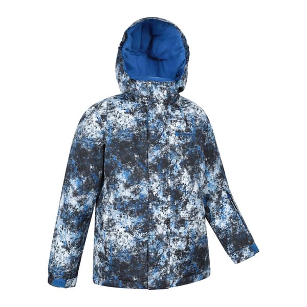Mountain Warehouse Barn/Barn Mogal Geometrisk Skidjacka 5- White 5-6 Years