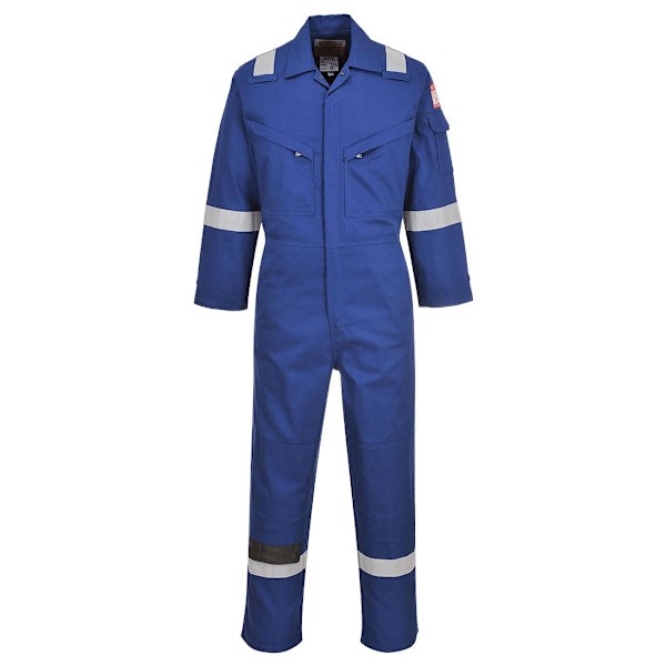 Portwest Unisex Vuxen Flamresistent Antistatisk Overall XL R Royal Blue XL