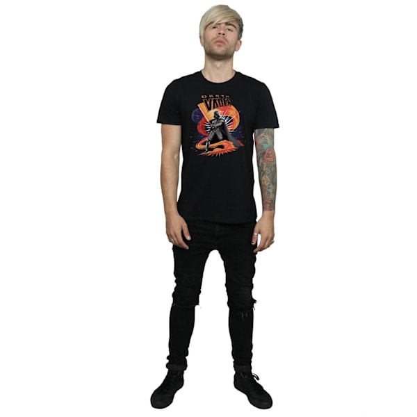 Star Wars Darth Vader Swirling Fury T-shirt L Svart Black L