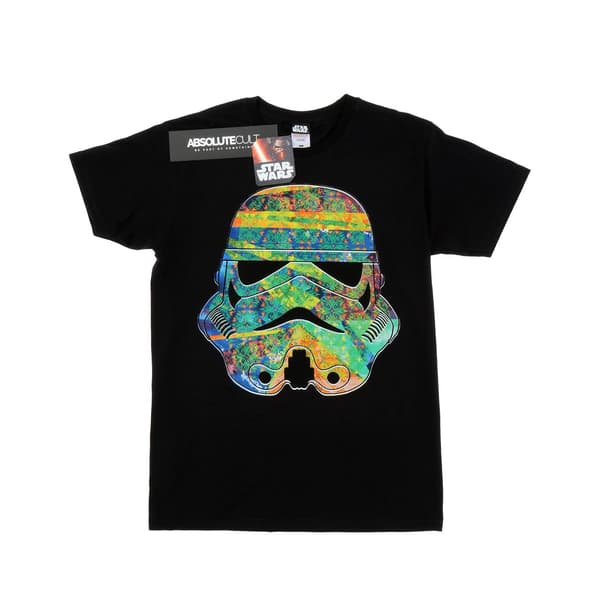 Star Wars Herr Stormtrooper Command Multi Mönster T-Shirt L Svart Black L