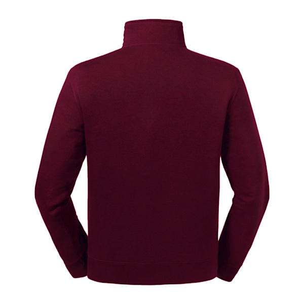 Russell Herr Authentic Quarter Zip Sweatshirt XXL Burgundy Burgundy XXL