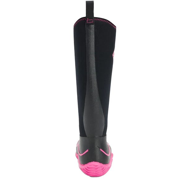 Muck Boots Hale Wellington Stövlar för Kvinnor/Dam 5 UK Svart/Rosa Black/Hot Pink 5 UK