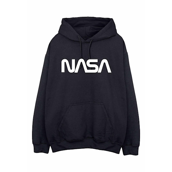 NASA Dam/Kvinnor Modern Logo Hoodie S Svart Black S