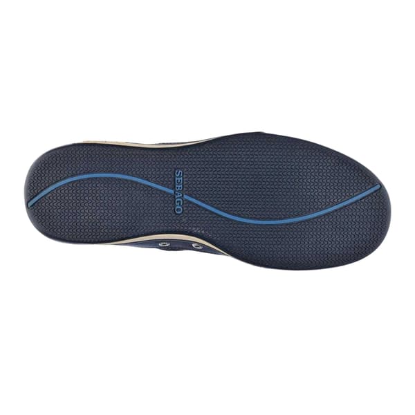 Sebago Triton Båtskor i läder för herrar 8 UK Blå Blue 8 UK