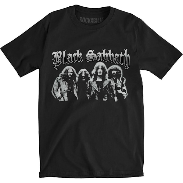 Black Sabbath Unisex Adult Group Shot T-Shirt XL Svart Black XL