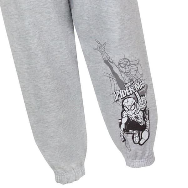 Marvel Boys Superhero Spider-Man Joggingbyxor 9-10 år Grå Grey/White/Black 9-10 Years