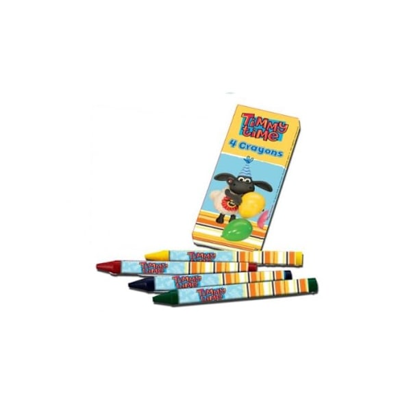Timmy Time Kritor (4-pack) En Storlek Flerfärgad Multicoloured One Size