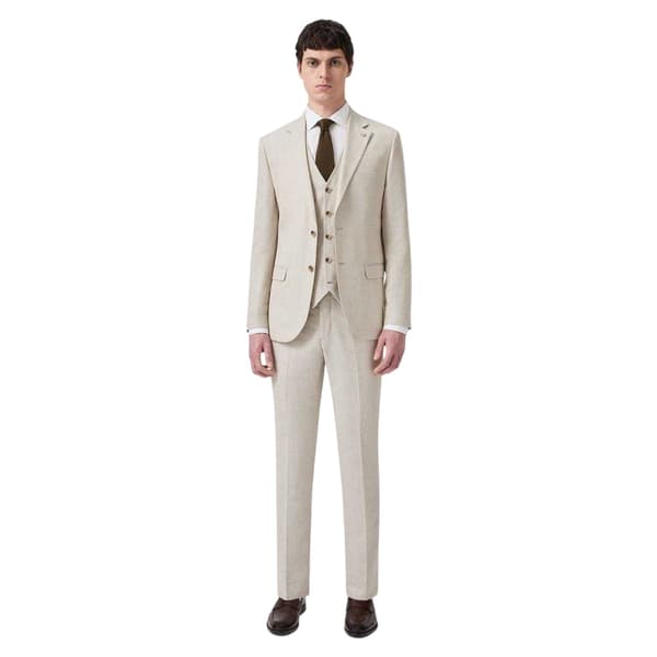 Twisted Tailor Herr Slim Byxor 34L Grå Grey 34L
