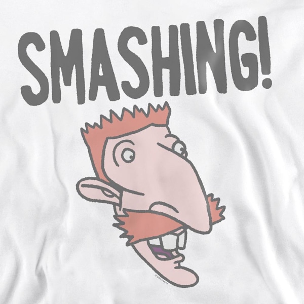 The Wild Thornberrys Unisex Vuxen Smashing! Sweatshirt S Vit White S