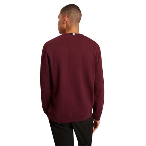 Ted Baker Herr Tröja med Rund Hals S Oxblod Oxblood S