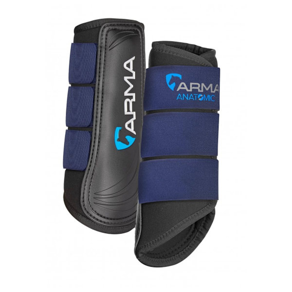 ARMA Neopren Hästborstskydd Cob Wide Navy Navy Cob Wide