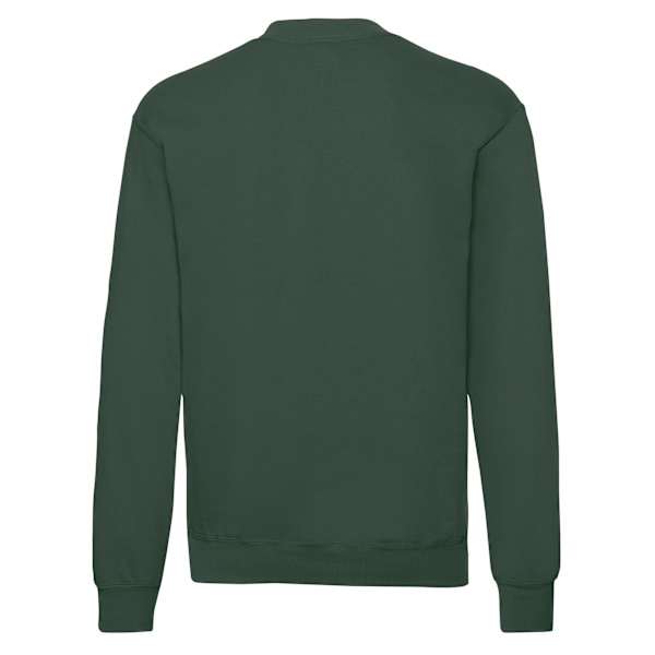 Fruit Of The Loom Classic Drop Shoulder Sweatshirt XXL Bot Bottle Green XXL