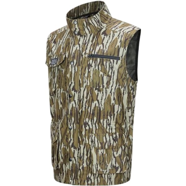 Diem Herr Camo Multi Pocket Gilet L Khaki Khaki L