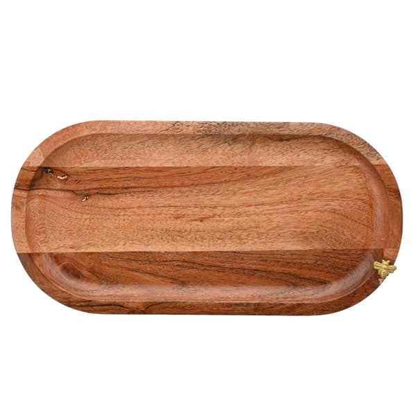 Hestia Acacia Serveringsbräda - Liten One Size Brun Brown One Size