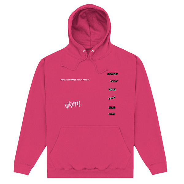 Se7en Unisex Vuxen Hoodie XL Hot Pink Hot Pink XL