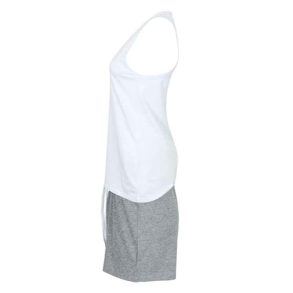 Towel City Dam/Damer Heather Pyjamas Set M Vit/Heather White/Heather M