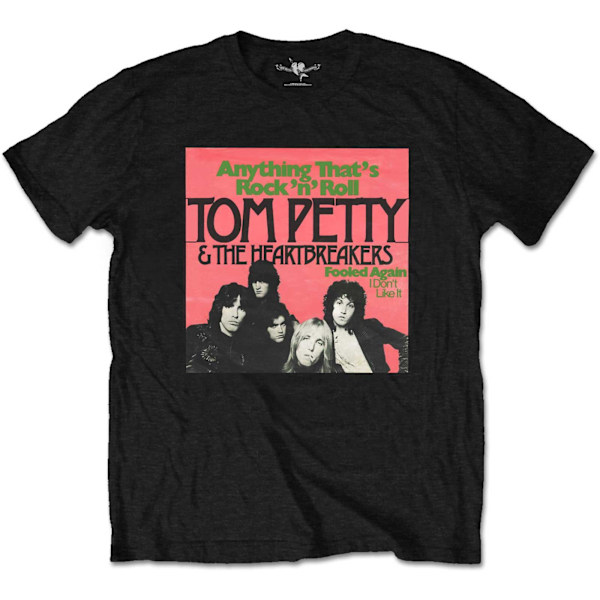 Tom Petty & The Heartbreakers Unisex Adult Anything That´s Rock Black L