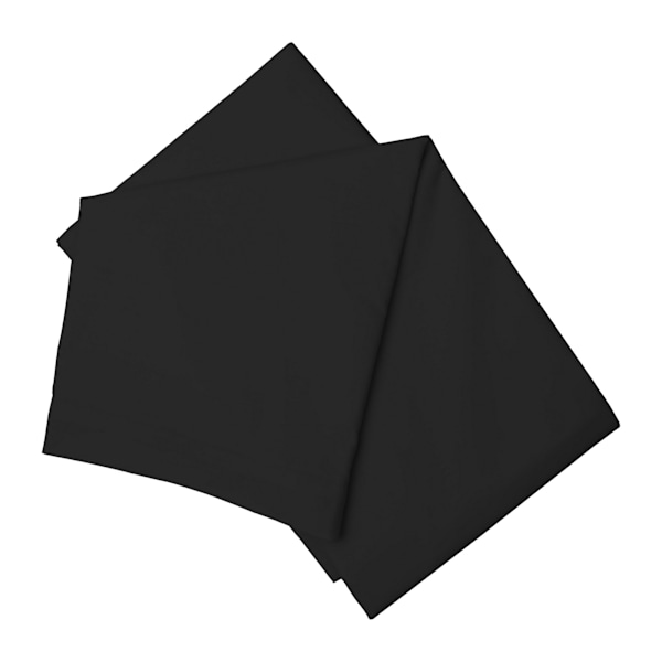 Belledorm Easycare Percale Lakan Enkel Svart Black Single