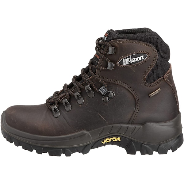 Grisport Barn/Barn Everest Vaxat Läder Vandringskängor 4 UK Brown 4 UK