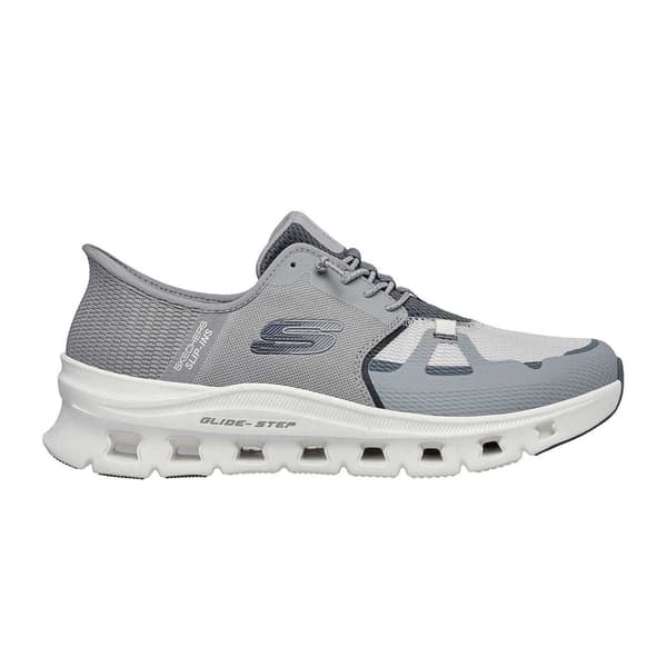 Skechers Herr Glide-Step Pro Träningsskor 8 UK Grå/Koksgrå Grey/Charcoal 8 UK