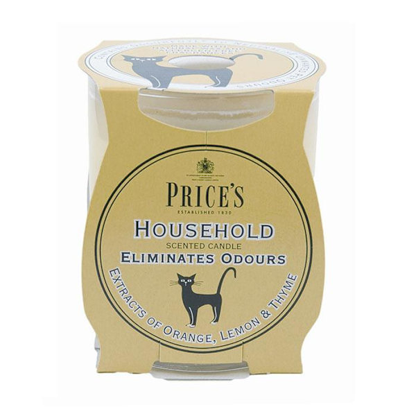 Price's Hushållsdoftljus för Husdjur Apelsin Citron & Timjan O One Colour One Size