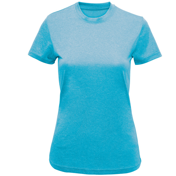 TriDri Dam/Dam Melange Performance Recycled T-Shirt M Tur Turquoise M
