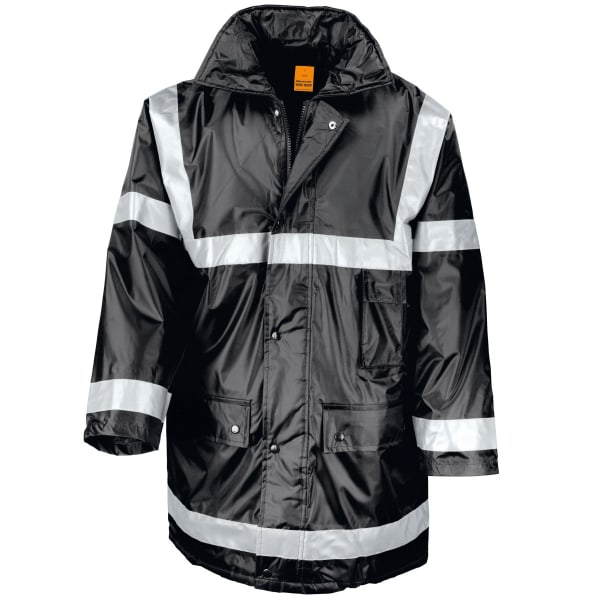 Result Mens Work-Guard arbetskläder Management Coat XL svart Black XL