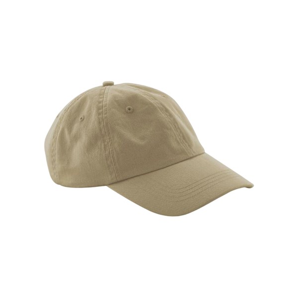 Beechfield ekologisk bomullspanelerad basebollkeps One Size Desert Desert Sand One Size