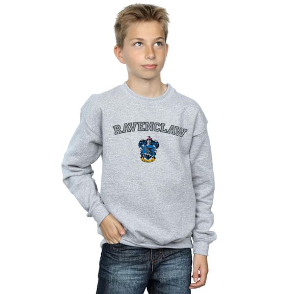 Harry Potter Pojkar Ravenclaw Crest Sweatshirt 7-8 År Sports G Sports Grey 7-8 Years
