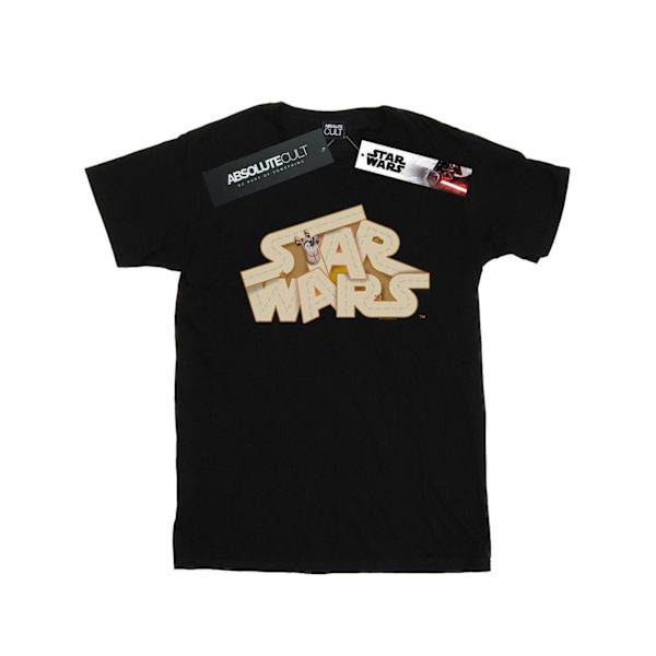 Star Wars Herr Tatooine Jumble Logo T-Shirt XL Svart Black XL