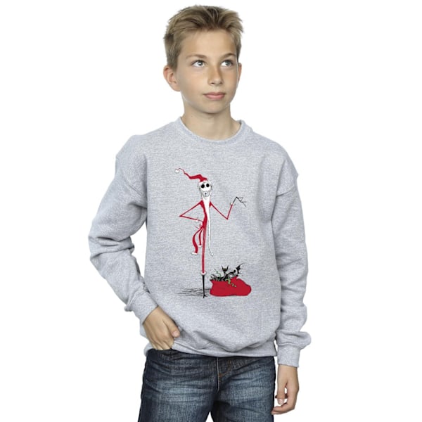 The Nightmare Before Christmas Pojkar Julpresenter Sweatshirt Sports Grey 7-8 Years