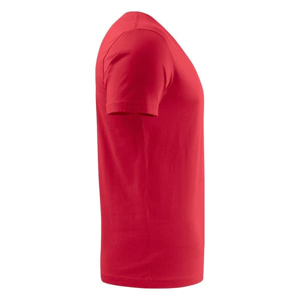 Printer Herr V-ringad T-shirt XXL Röd Red XXL