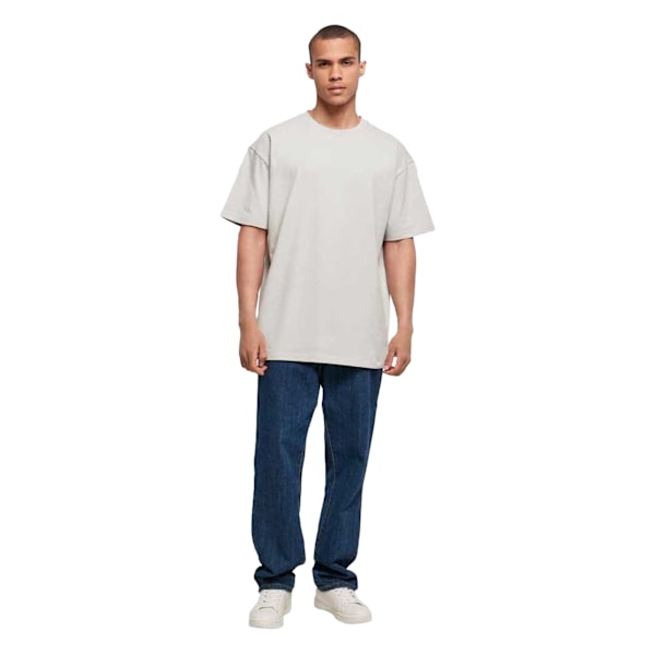 Bygg ditt varumärke herr oversized T-shirt S ljus asfalt Light Asphalt S