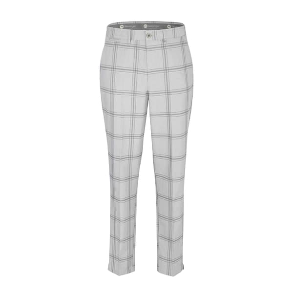 Slazenger Rutiga Golfbyxor för Herr 34S Grå Grey 34S