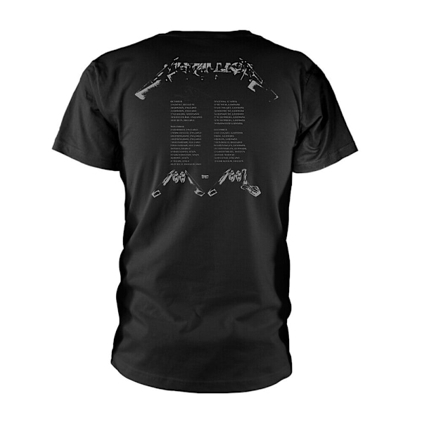 Metallica Unisex Adult Faces T-Shirt S Svart Black S