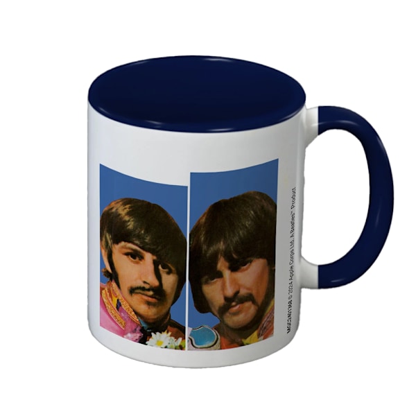 The Beatles All You Need Is Love Inner Two Tone Mug En Storlek Blå Blue/White/Red One Size