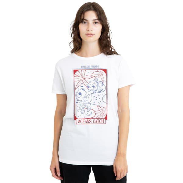 Hitta Nemo Dam/Dam Ocean Buddies T-shirt S Vit White S
