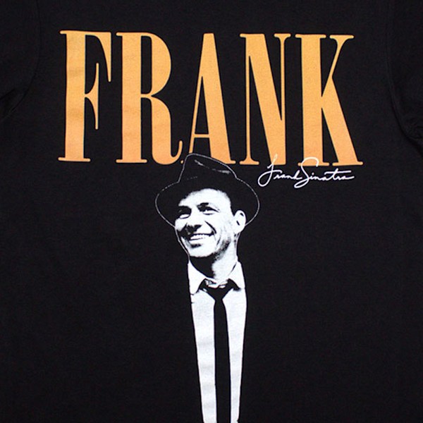 Frank Sinatra Unisex Vuxen T-Shirt XL Svart Black XL