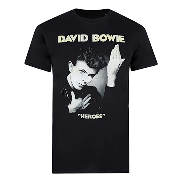 David Bowie Herr We Can Be Heroes Just For One Day T-Shirt XL B Black XL